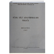 Trk Dili Aratrmalar Yll Belleten 1987 Trk Dil Kurumu Yaynlar