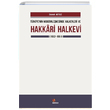Trkiyenin Modernlemesinde Halkevleri ve Hakkari Halkevi 1932 1951 Davut Atsz Kriter Yaynlar