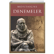 Denemeler Michel de Montaigne Remzi Kitabevi