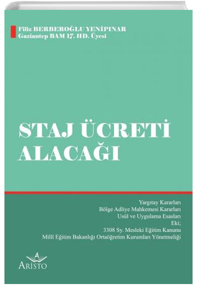 Staj creti Alaca Davalar Filiz Berberolu Yenipnar Aristo Yaynlar