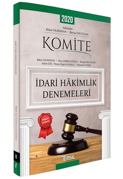 Komite dari Hakimlik Denemeleri Tamam zml 5 Deneme Temsil Kitap Yaynlar 2020