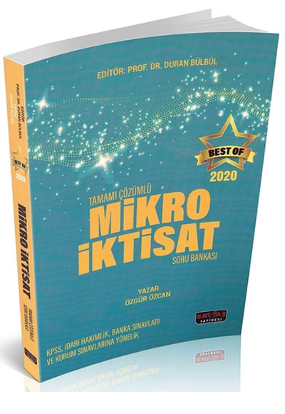 BEST OF Mikro ktisat Tamam zml Soru Bankas Sava Yaynlar 2020