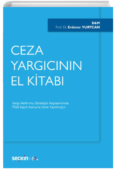Ceza Yargcnn El Kitab Erdener Yurtcan Sekin Yaynevi