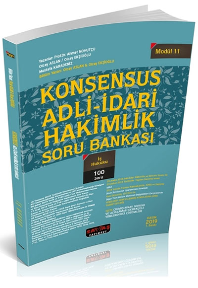 KONSENSUS Adli-dari Hakimlik  Hukuku Soru Bankas Sava Yaynlar Kasm 2019