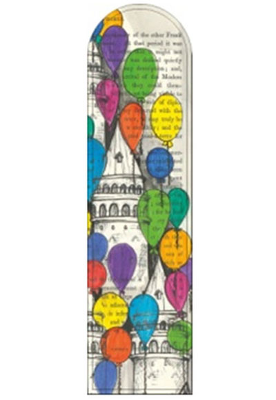 Galeri Alfa Balonlu Galata - Istanbul Serisi Kitap Ayraci  Galeri Alfa