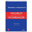 Wilhelm Worringer zkan Erolu Tekhne Yaynlar