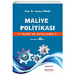 Maliye Politikas Teori ve Uygulama 10. Bask Abuzer Pnar Turhan Kitabevi