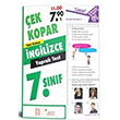 7. Snf ngilizce ek Kopar Yaprak Test Eitim Dnyas Yaynlar