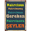 Kahrolsun Kahrolmam Kahrolmas Gereken Kahrolasca eyler Melisa Poster