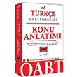 2020 ABT Trke retmenlii Konu Anlatm Yarg Yaynlar