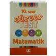 10. Snf Matematik Sper Test ek Kopar Doru Cevap Yaynlar