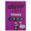 5. Snf Trke Sper Test ek Kopar Doru Cevap Yaynlar