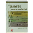 Trkiyede Krsal Alan Ynetimi Sabrina Kayk Sosyal Aratrmalar Vakf