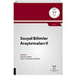Sosyal Bilimler Aratrmalar ( AYBAK 2019 Eyll ) Akademisyen Kitabevi