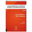 Sosyal Bilimler Dil ve Edebiyat ( AYBAK 2018 Eyll ) Akademisyen Kitabevi