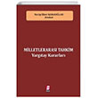 Milletleraras Tahkim Yargtay Kararlar Necip lker Karaolan Bilge Yaynevi