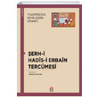 erhi Hadisi Erbain Tercmesi Takprizade Kemaleddin Mehmed DBY Yaynlar