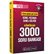 2020 KPSS Genel Yetenek Genel Kltr Ezberbozan 3000 Soru Bankas Pegem Yaynlar
