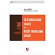 30 Soru ve Yantta Seri Muhakeme Usul ile Basit Yarglama Usul Ahmet Kezer Adalet Yaynevi
