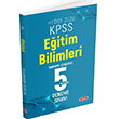 2020 KPSS Eitim Bilimleri Tamam zml 5 Deneme Data Yaynlar