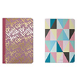 Elas Paper Geometrik Yazl Twins Notebook 2 Defter Takm