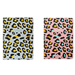 Leopar izgili Twins Notebook 2 Defter Takm Elas Paper