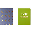 Yldzl Neon Twins Notebook 2 Defter Takm Elas Paper