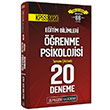 2020 KPSS renme Psikolojisi Tamam zml 20 Deneme Pegem Yaynlar