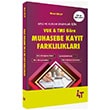 VUK ve TMS Gre Muhasebe Kayt Farkllklar 4T Yaynlar