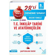 8. Snf Nar Tanesi T.C. nklap Tarihi Ve Atatrklk 28 li Deneme Snav Nartest Yaynlar