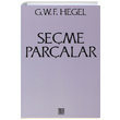 Seme Paralar Georg Wilhelm Friedrich Hegel Onur Yaynlar