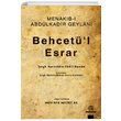 Behcetl Esrar eyh Nureddin Ebul Hasan Onur Kitap