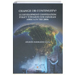 Change Or Continuity Aslgl Sarkam Kaya Orion Kitabevi