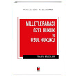 Milletleraras zel Hukuk ve Usul Hukuku Temel Bilgiler Adalet Yaynevi