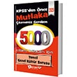 2020 KPSS den nce Mutlaka zmeniz Gereken 5000 Genel Kltr Sorusu Dahi Adam Yaynlar