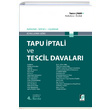 Tapu ptali ve Tescil Davalar Adalet Yaynevi