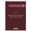 Uluslararas Yatrm Tahkiminde Yatrmn Hukuka Aykrl Burak Terzi On ki Levha Yaynlar