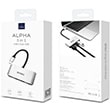 C2H 3 in 1 Type-C HDMI Usb Hub evirici Dntrc Wiwu