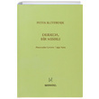 Derrida Bir Msrl Peter Sloterdijk MonoKL