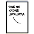 Bak Ne Kadar Poster Melisa Poster