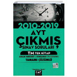 AYT TM Tek Kitap Tamam zml km Snav Sorular ap Yaynlar