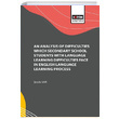 An Analysis of Difficulties Which Secondary School Students with Language Learning Difficulties Face in English Language Learning Process eyda Sar Eitim Yaynevi