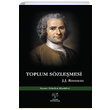 Toplum Szlemesi Jean Jacques Rousseau Litera Yaynclk