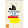 Alman Siyasi Tarihi 2. Cilt Sedat ahin Detay Yaynclk