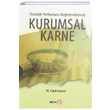 Stratejik Performans Deerlendirmede Kurumsal Karne M. Fatih Gner Beta Yaynevi