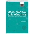 Sosyal Medyada Kriz Ynetimi Kurumsal Markalara likin Deerlendirme Eitim Yaynevi