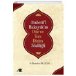 Atabetl Hakaykn Dz ve Ters Dizim Szl Ebubekir Eraslan Akademik Kitaplar