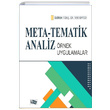 Meta Tematik Analiz rnek Uygulamalar Veli Batd An Yaynclk