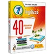 7. Snf ngilizce 40 Deneme Snav anta Yaynlar