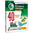 6. Snf Din Kltr ve Ahlak Bilgisi 40 Deneme Snav anta Yaynlar